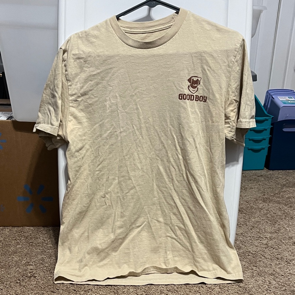 Men's Good Boy Cream T-Shirt